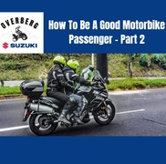 Trevors #TipTuesday -Â How To Be A Good Motorbike Passenger Part 2