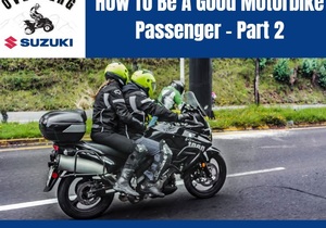 Trevors #TipTuesday -Â How To Be A Good Motorbike Passenger Part 2