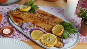 Snoek Braai With Apricot Glaze