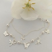 Dragonfly andÂ Butterfly Bracelet