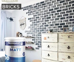 DIY Faux Bricks