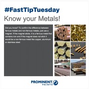 Fast Tip: Know your Metals