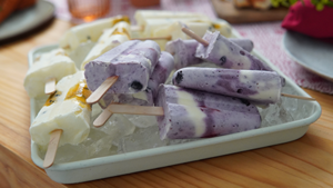 Fruity Yoghurt Popsicles