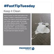 Fast Tip: Cleaning Paint onÂ Brick