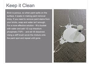 Fast Tip: Cleaning Paint onÂ Brick