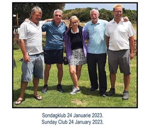 January 2023 Golf Competition Results