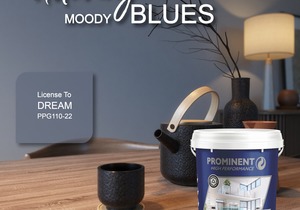 Prominent Paints:Â Moody Blue
