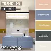 Prominent Paints:Â Serenity Colours