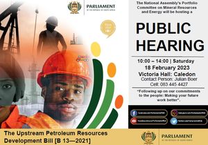 Public Hearing Notice - National Parliament