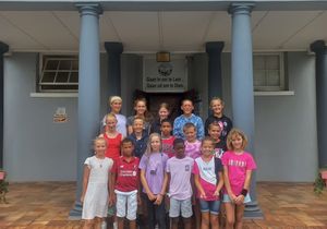 Leerders wat aan Suid-Boland Atletiek gan deelneem