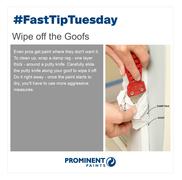 Fast Tip: Wipe Off The Goofs