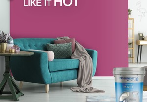 Prominent Paints: Raspberry Cocktail Colour Paint