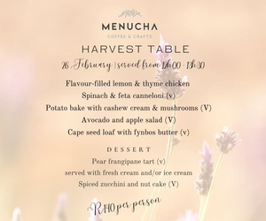 26 February 2023: Harvest Table