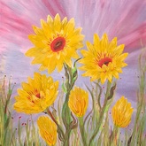 BLOOM, a acrylic artwork now available 