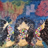 QUEENS, Mixed media artwork now availability 