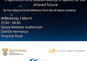 1 March 2023 Public Lecture:Â Space - so what?