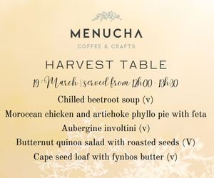 19 March 2023: Harvest Table