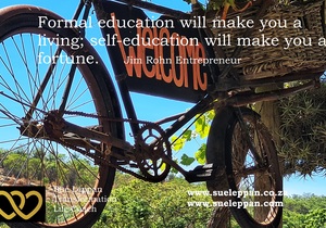 You learn by doing and by falling