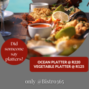 OceanÂ Platter and Vegetable Platter
