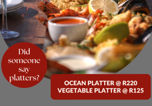 OceanÂ Platter and Vegetable Platter