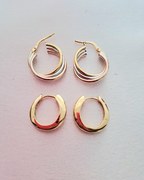 Yellow Gold Hoop Earrings
