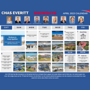 April 2023 Calendar: Showdays in Cape Agulhas