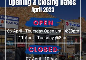 Opening and Closing Dates for April 2023