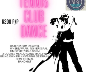 28 April 2023: Tennis Club Dance