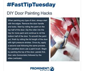 Fast Tip: DIY Door Painting Hacks