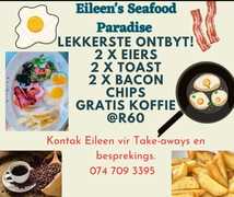 Breakfast + Coffee for ONLY R60