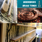 Braai Tongs - M + S Designs - Xplorioâ„¢ Gansbaai