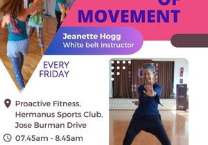 Every Friday:Â Nia Class atÂ PROactive Fitness Hermanus