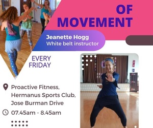 Every Friday:Â Nia Class atÂ PROactive Fitness Hermanus
