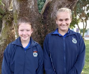 WP Netbalproewe:Â Haylie Kriel en Ciske Kok