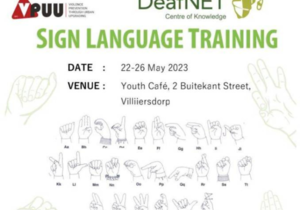 22 - 26 May 2023: Sign Language Training