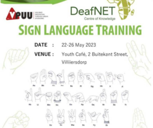 22 - 26 May 2023: Sign Language Training