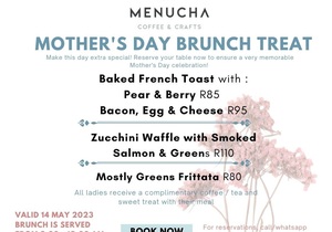 14 May 2023: Mother's Day Brunch Treat