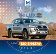 WIN a Toyota Hilux with Montego Classic