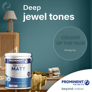 Prominent Paints:Â Vining Ivy - Deep Jewel Tones