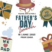 18 June 2023: Father's Day Lunch