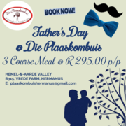 18 June 2023: Father's Day 3-Course Meal