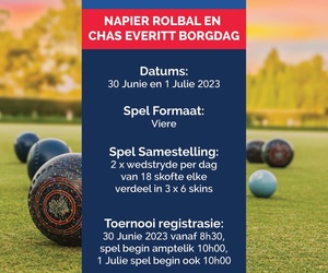 Napier Rolbal enÂ Chas Everitt Borgdag