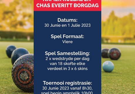 Napier Rolbal enÂ Chas Everitt Borgdag