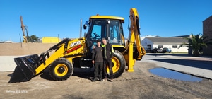 New JCB Backhoe Loader for Land Clearing