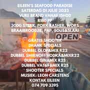 1 July 2023:Â Braai at Eileen's!