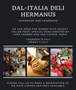 Open forÂ Dinner:Â 6 + 7 July 2023