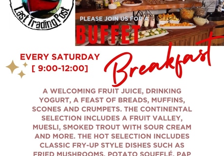 Every Saturday: Breakfast Buffet