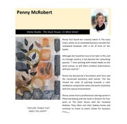 Meet ArtistÂ Penny McRobert