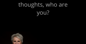 Become present to your thoughts