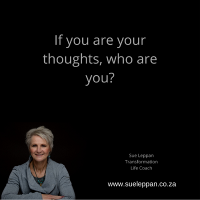 Become present to your thoughts